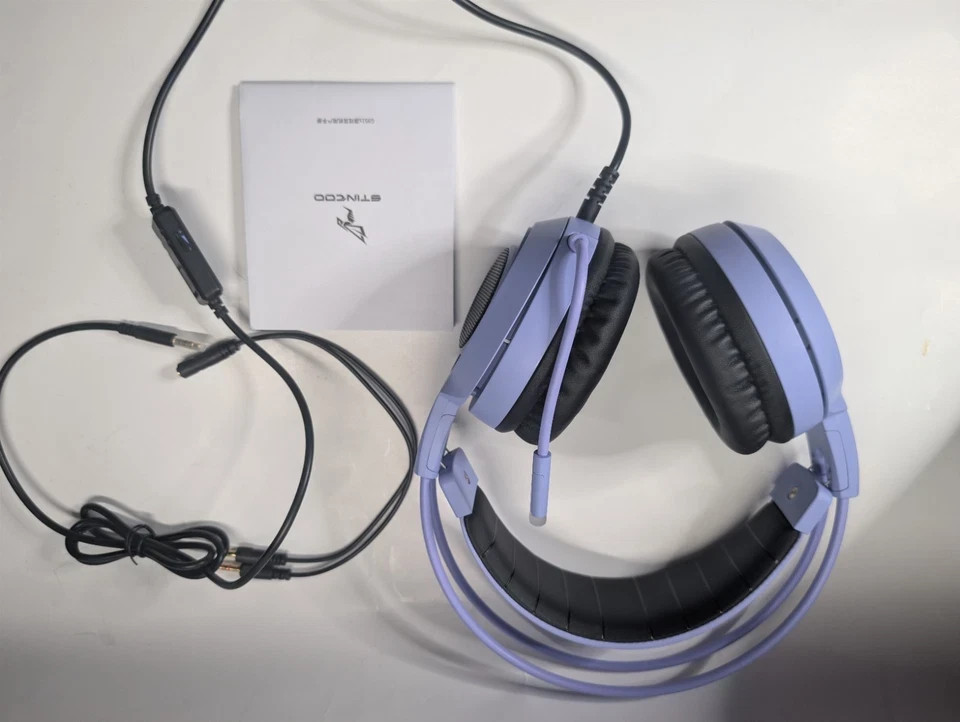 Stincoo Gaming Headset, Lavender