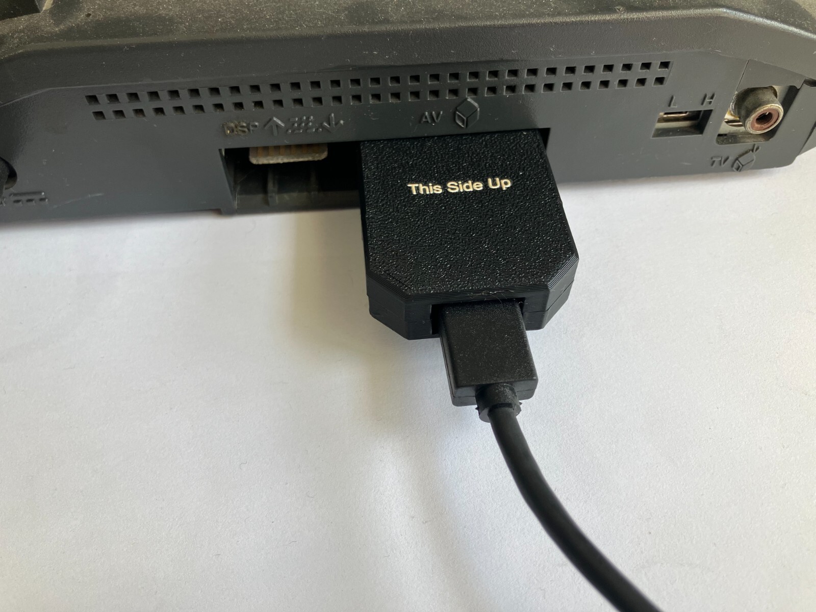 ATARI JAGUAR TV RGB SCART CABLE A/V LEAD WITH L/R STEREO AUDIO – 2 METRE