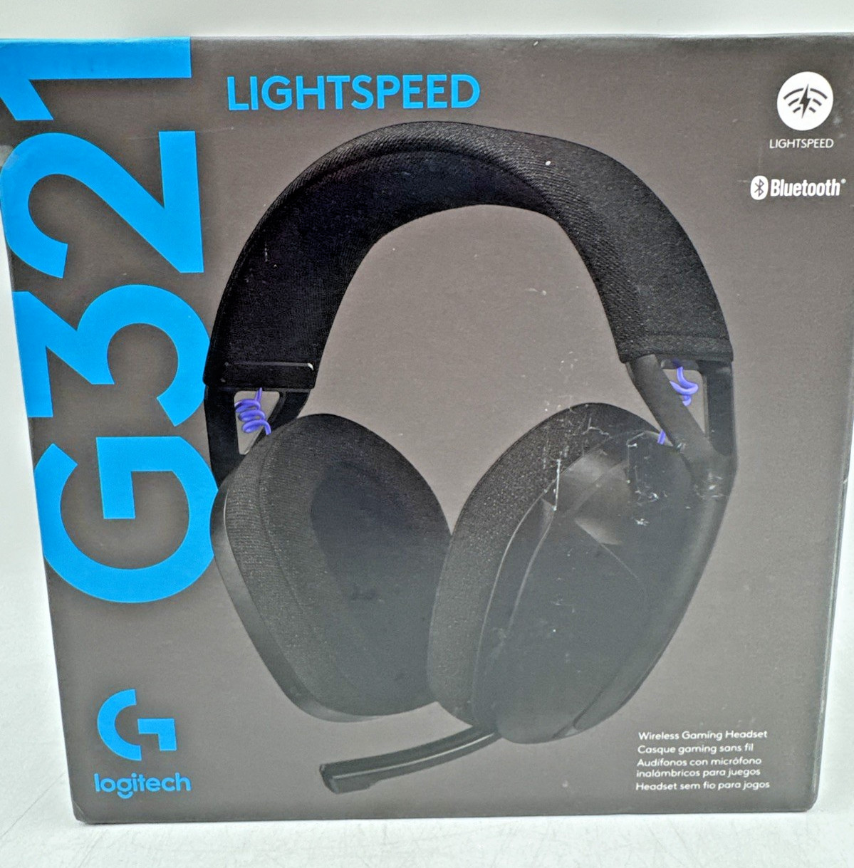 Logitech G321 Lightspeed Wireless Bluetooth Gaming Headset, Dynamic Comfort.