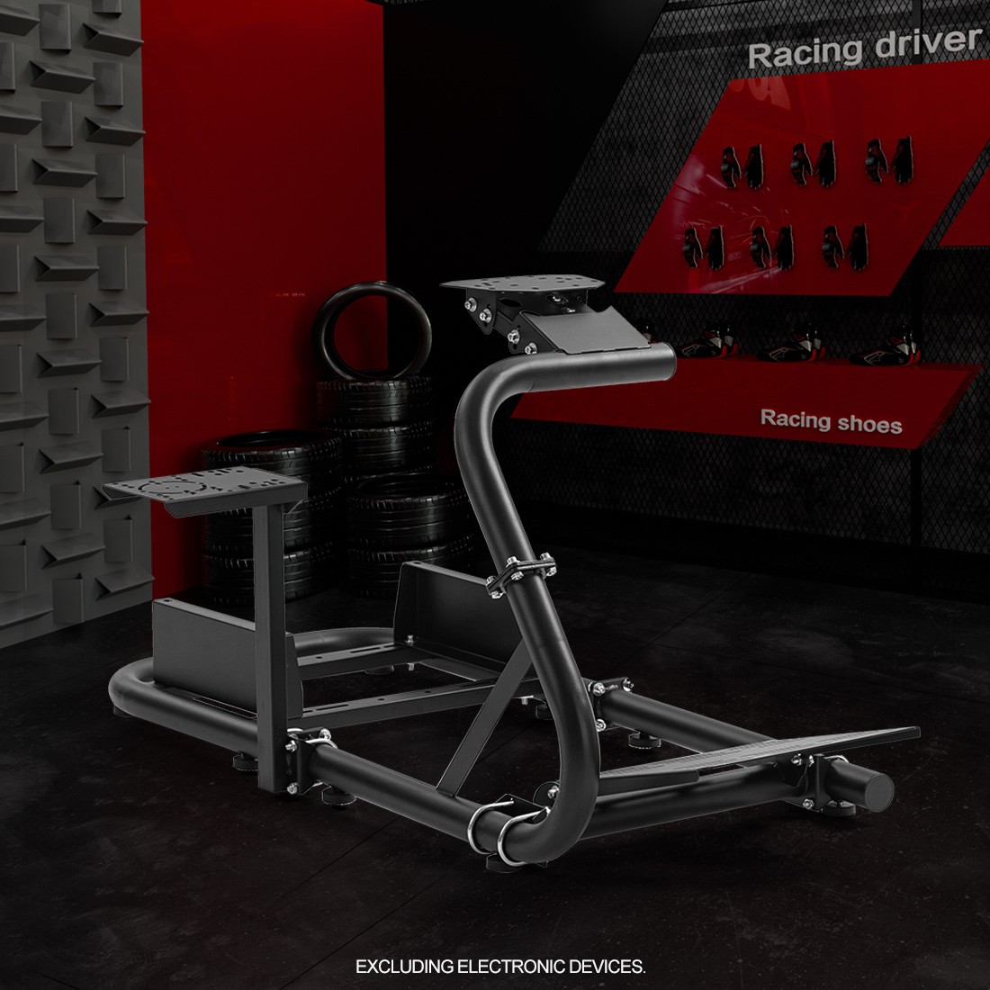 Zootopo Racing Simulator Cockpit Wheel Stand Fit Logitech G920 G923 Fanatec CSL