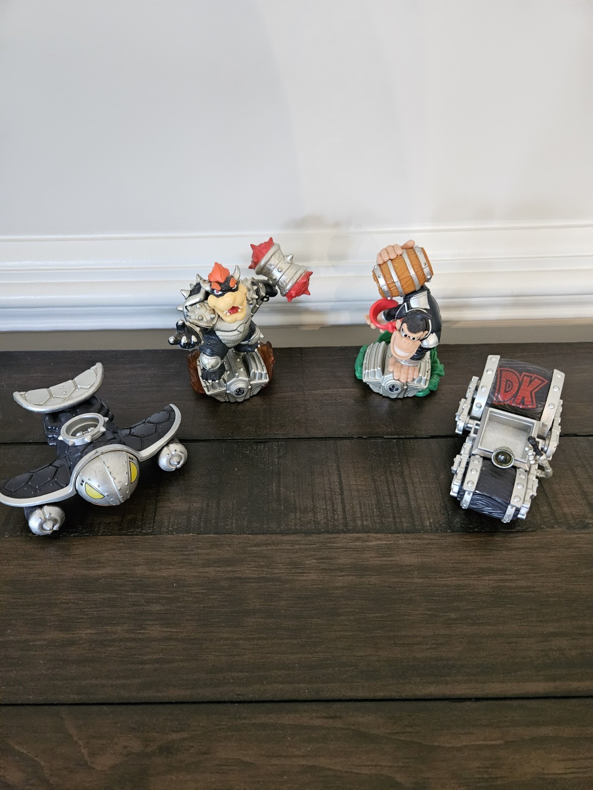 Skylanders Superchargers Dark Bowser & Dark Donkey Kong Conplete Set