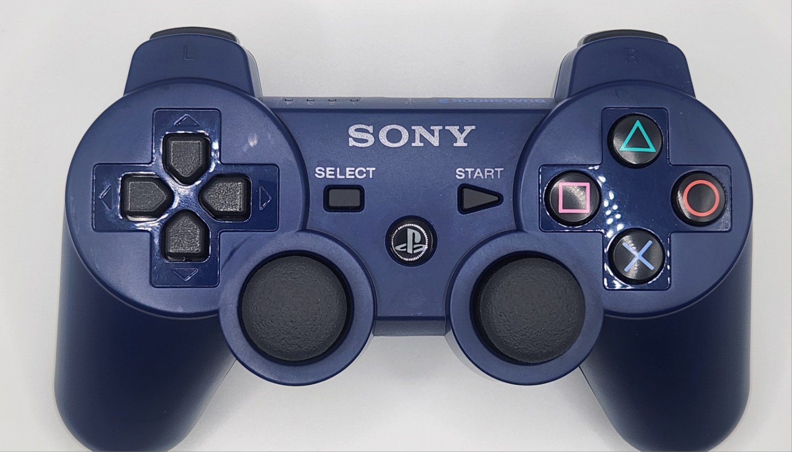 OEM Sony Playstation 3 PS3 controller Blue Azurite Clean & Working