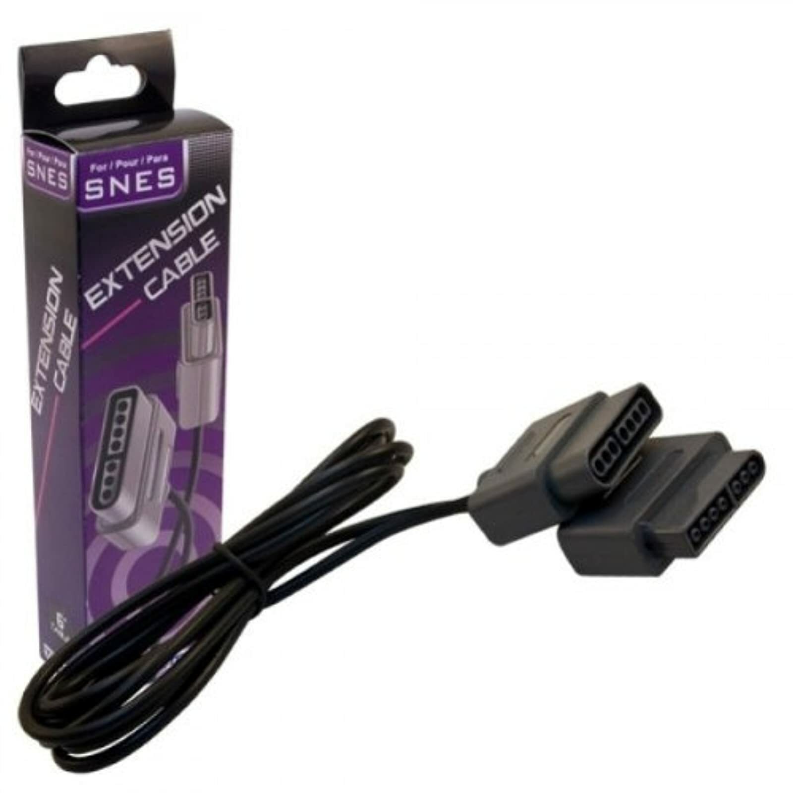 SNES 6 Foot Extension Cable For Super Nintendo Controller Brand New 0Z