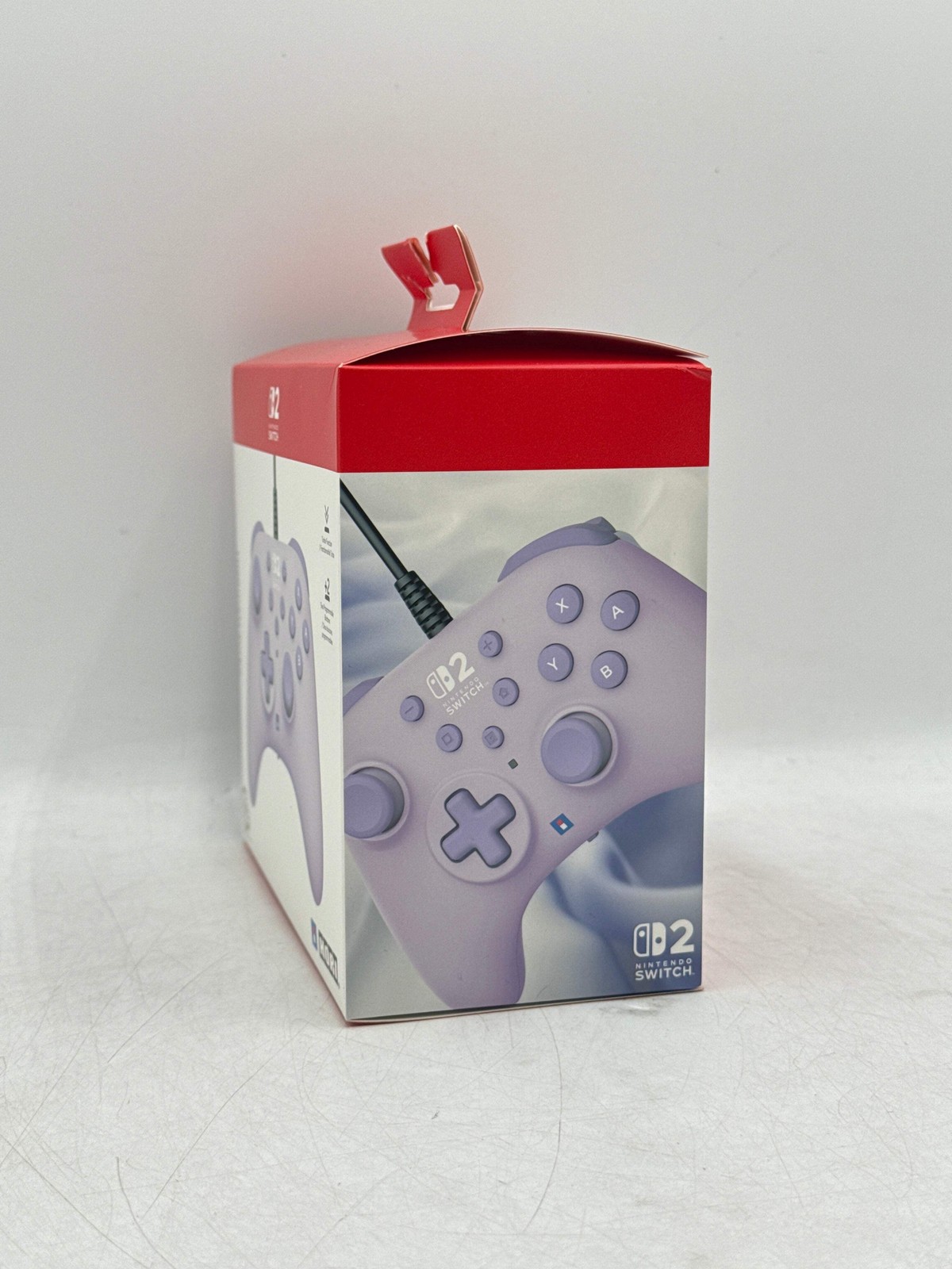 Hori HORIPAD Turbo Wired Controller for Nintendo Switch 2 Cozy Lavender