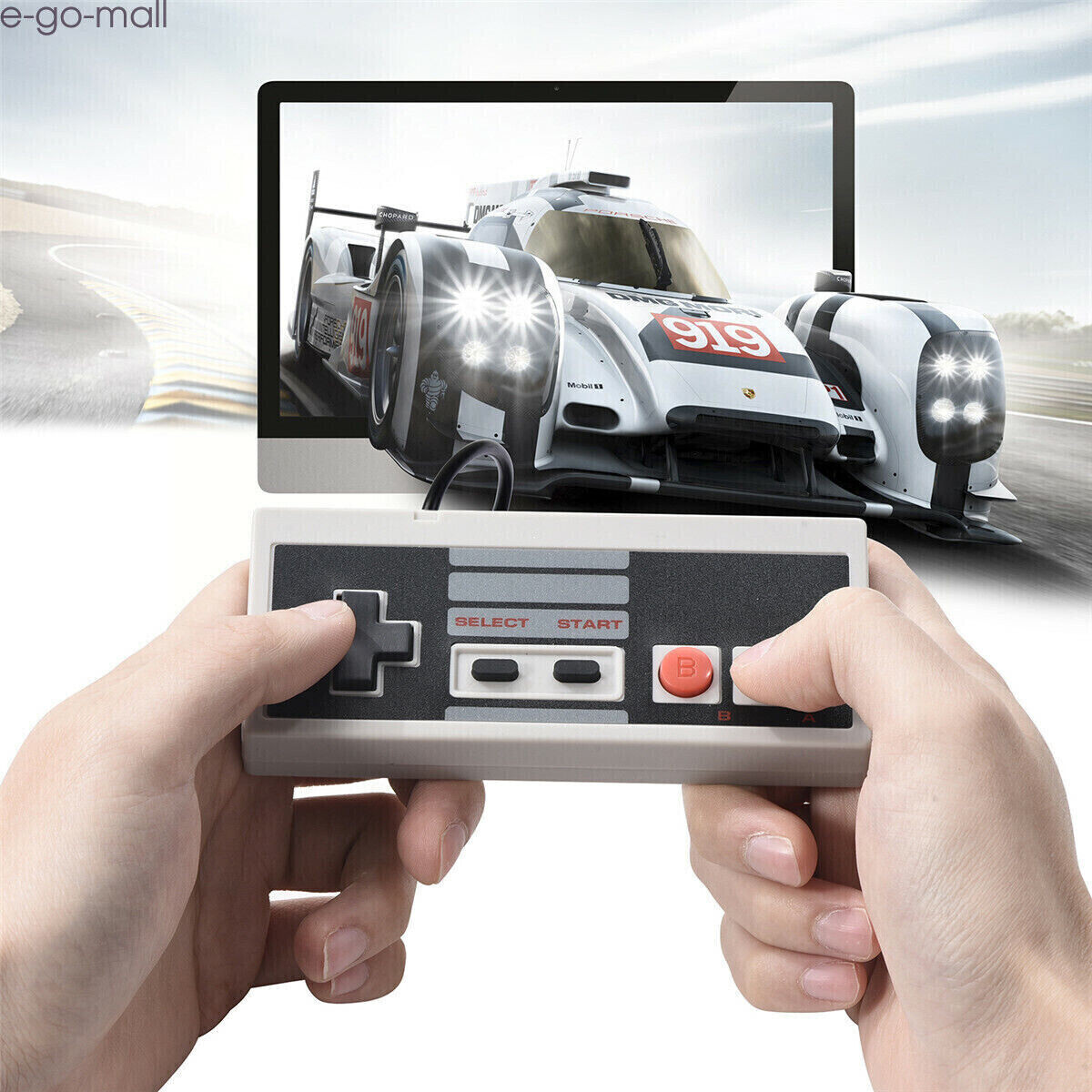 2Pack NES Retro USB Classic Controller Joypad Gamepad For PC/MAC Nintendo Games