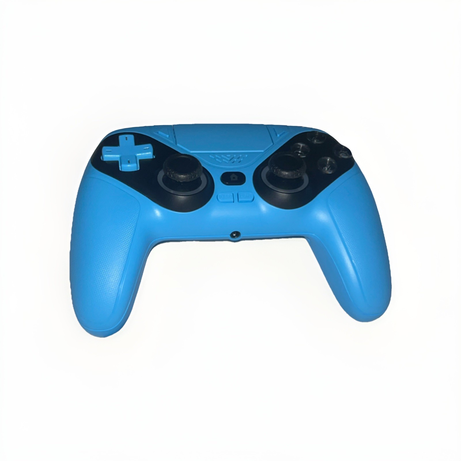 Wireless PS5 Controller Blue Programmable Paddles W/ LED lights