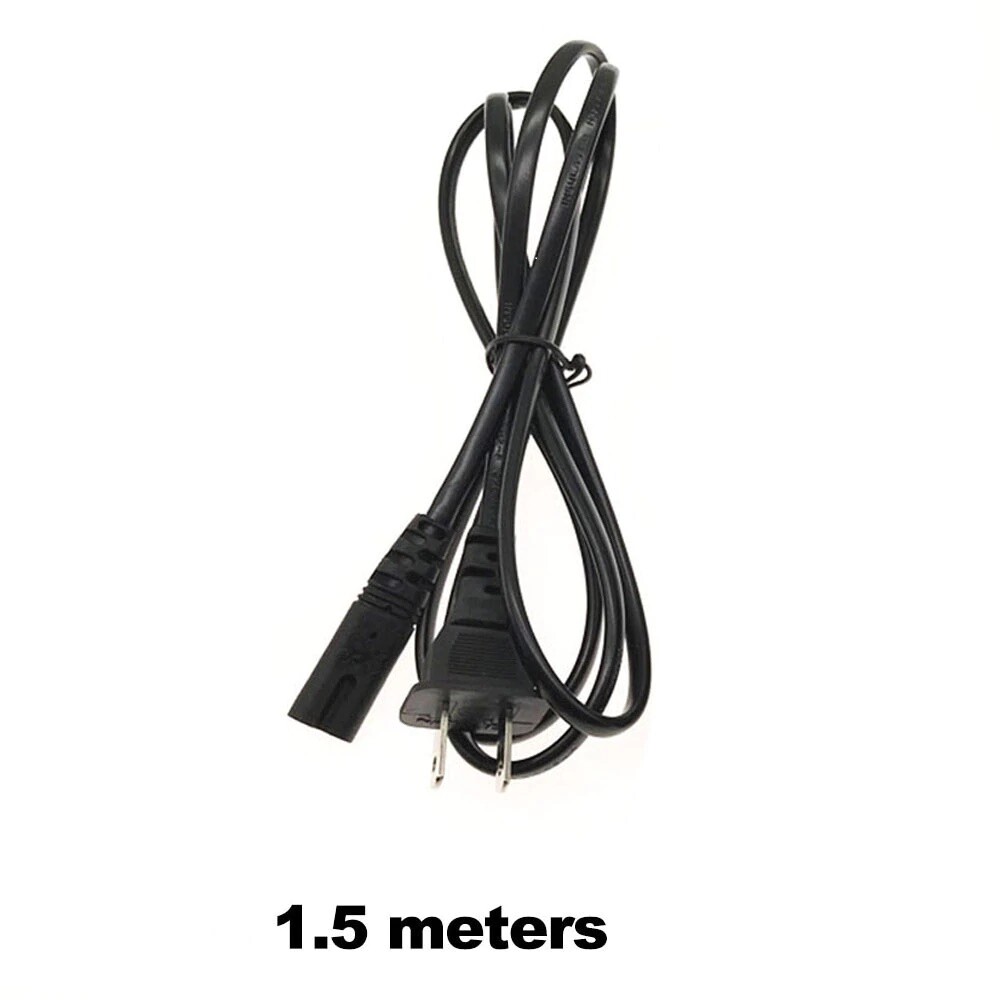 Replacement AC Power Cord for PS3 / PS4 Consoles 1.5m 5ft