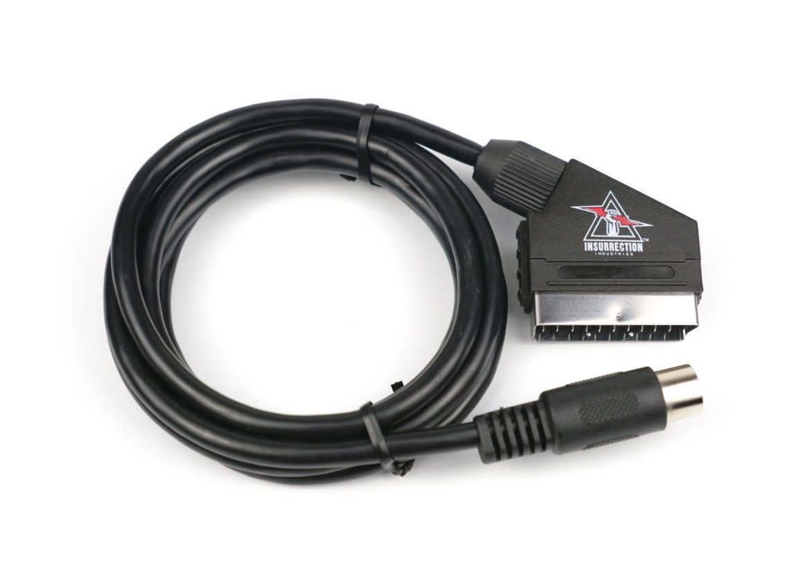 Insurrection Industries Sega Master System / Genesis RGB SCART Cable (w/ csync –