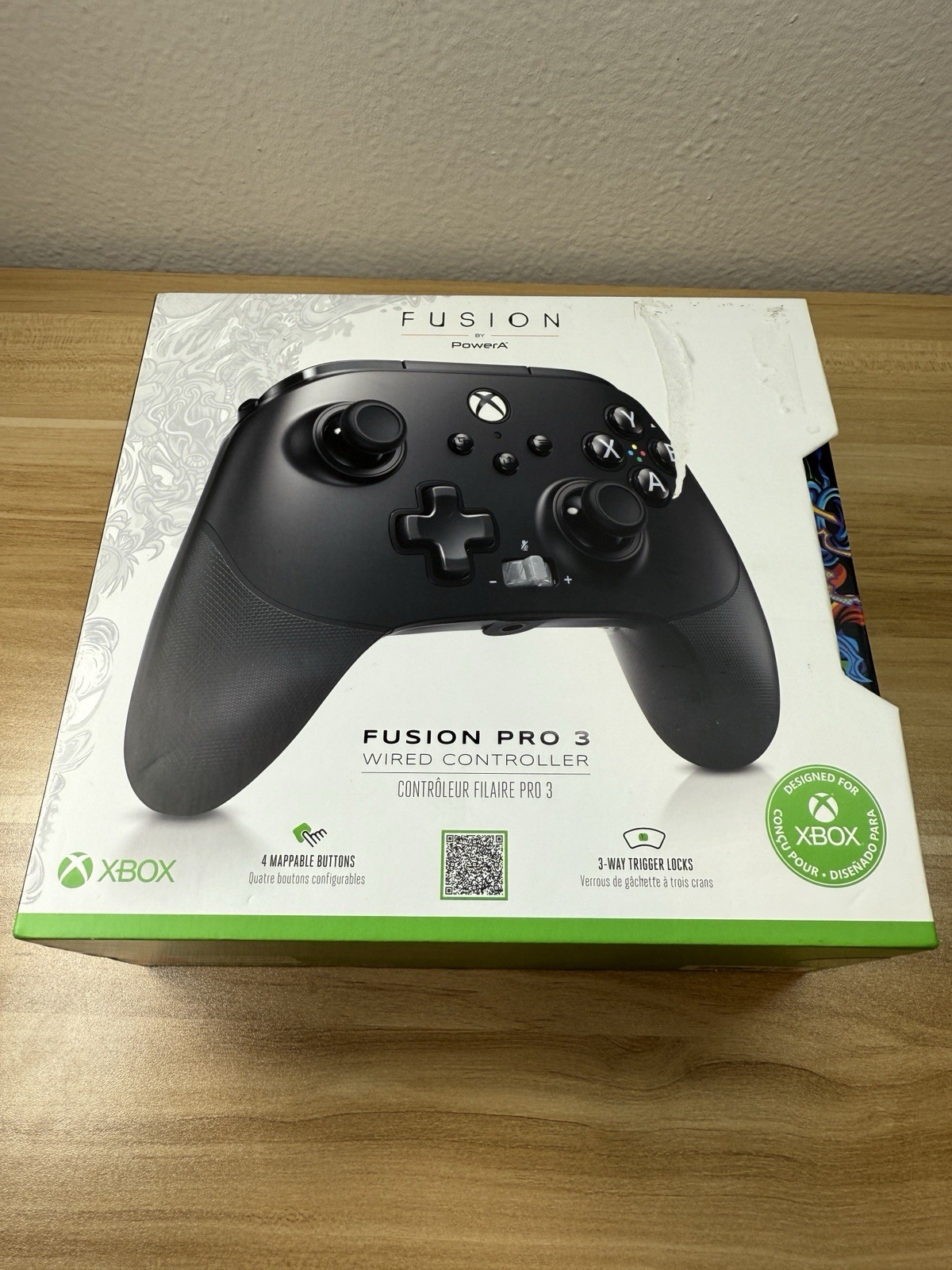 PowerA FUSION Pro 3 Wired Controller for Xbox X|S – One Mappable *OPEN BOX NEW*