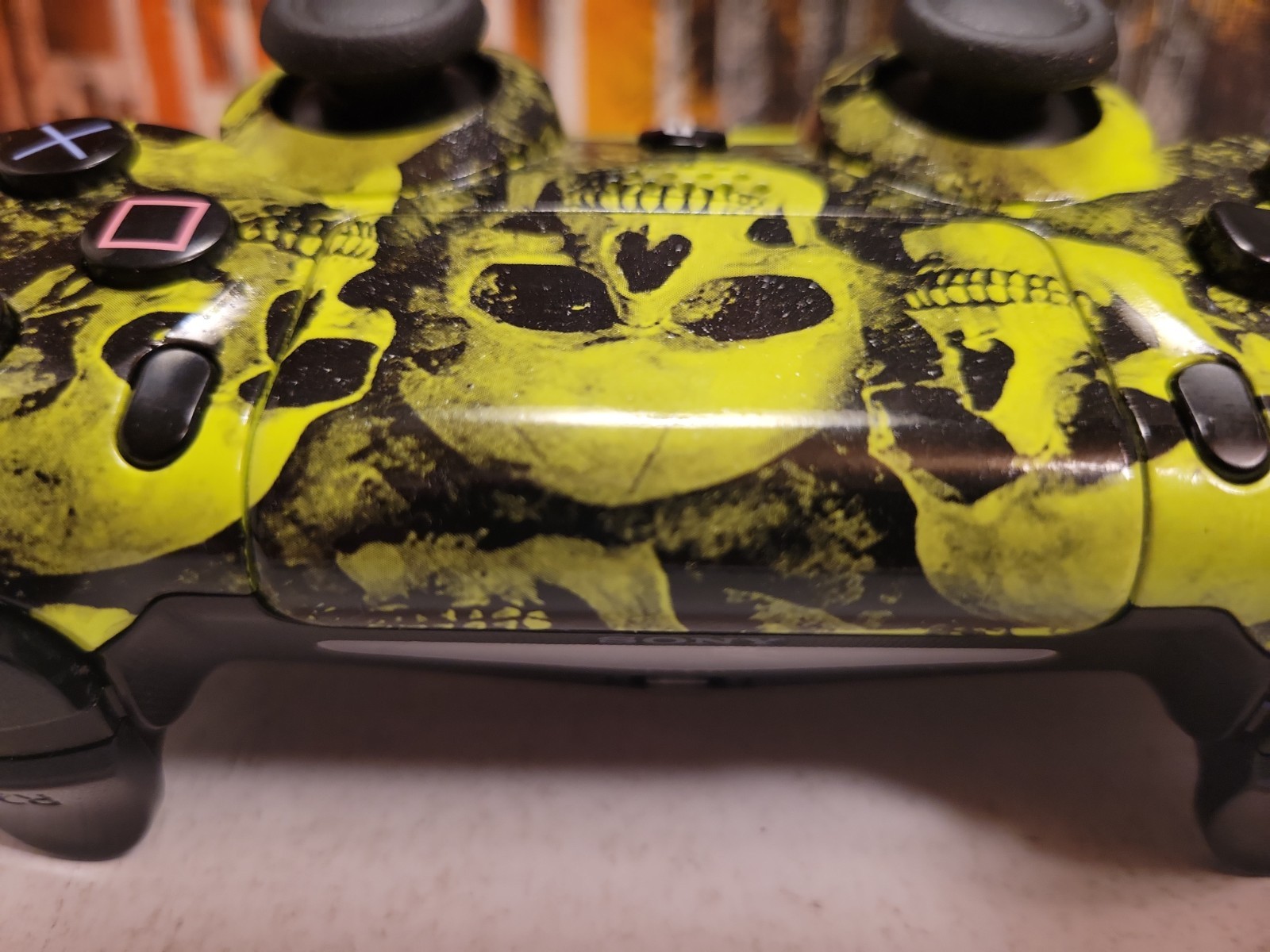 Skull Sony DualShock 4 Controller PlayStation PS4 – Custom Hydro Dipped