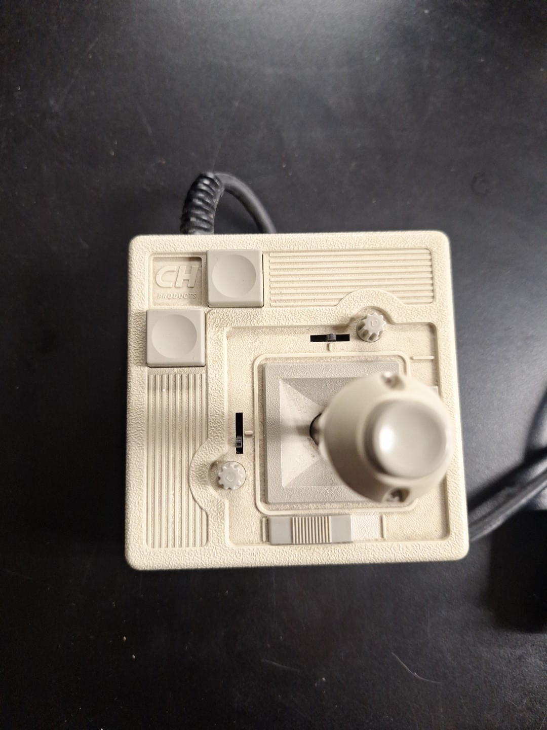 Vintage CH Products Mach III Analog Joystick – PC/Apple II/Commodore – Untested