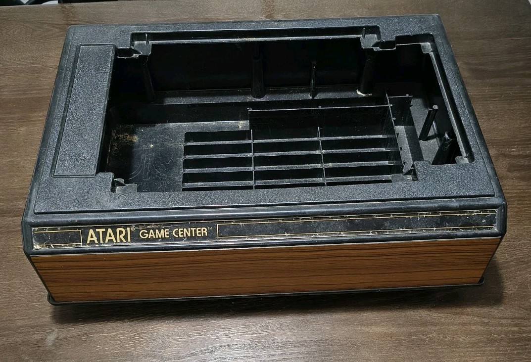 Vintage Atari 2600 Storage Case For Games And Console
