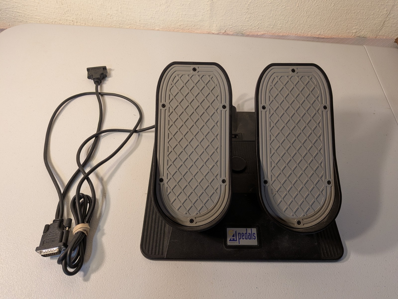 Vintage CH Products Car Racing Airplane Flight Pedal MS-DOS Windows 95 NO USB