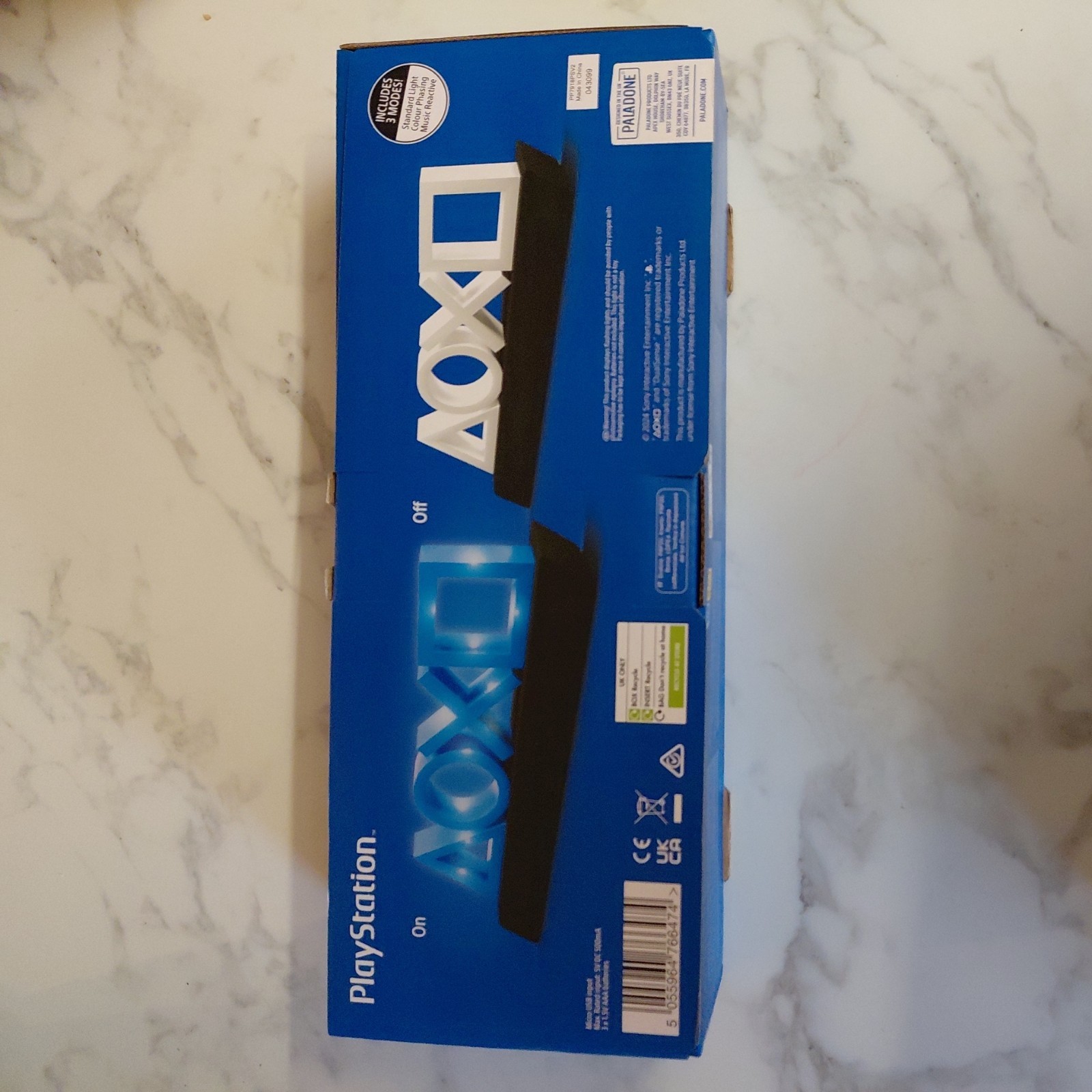 PlayStation Icons Light PS5 3 Light Modes Music Reactive Sony – NEW In Box
