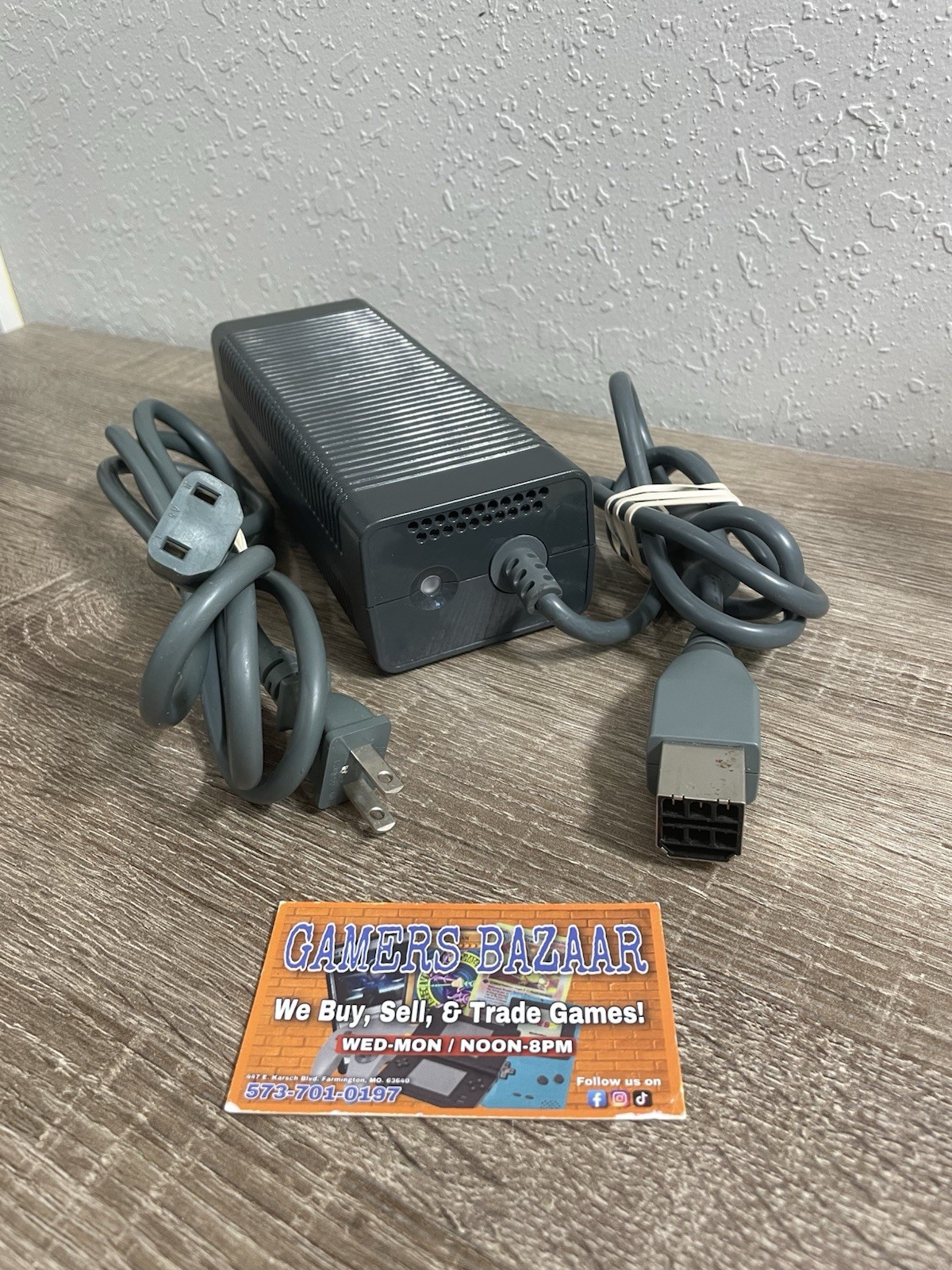 ✅ Xbox 360 Original Power Supply 175W AC Adapter OEM OG Clean And Tested ! ✅