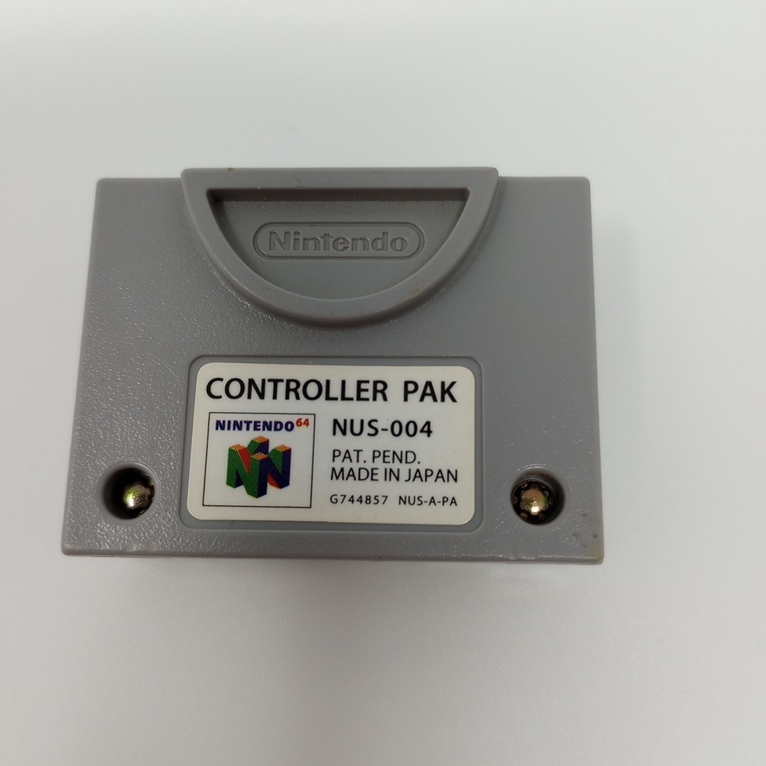N64 NUS-004 Memory Card Controller Pak (Nintendo 64) OEM TESTED WORKS!