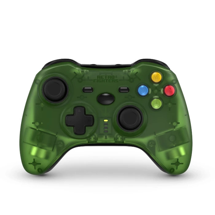 Retro Fighters Hunter 360 Wireless Controller- Green – for XBOX 360 and PC