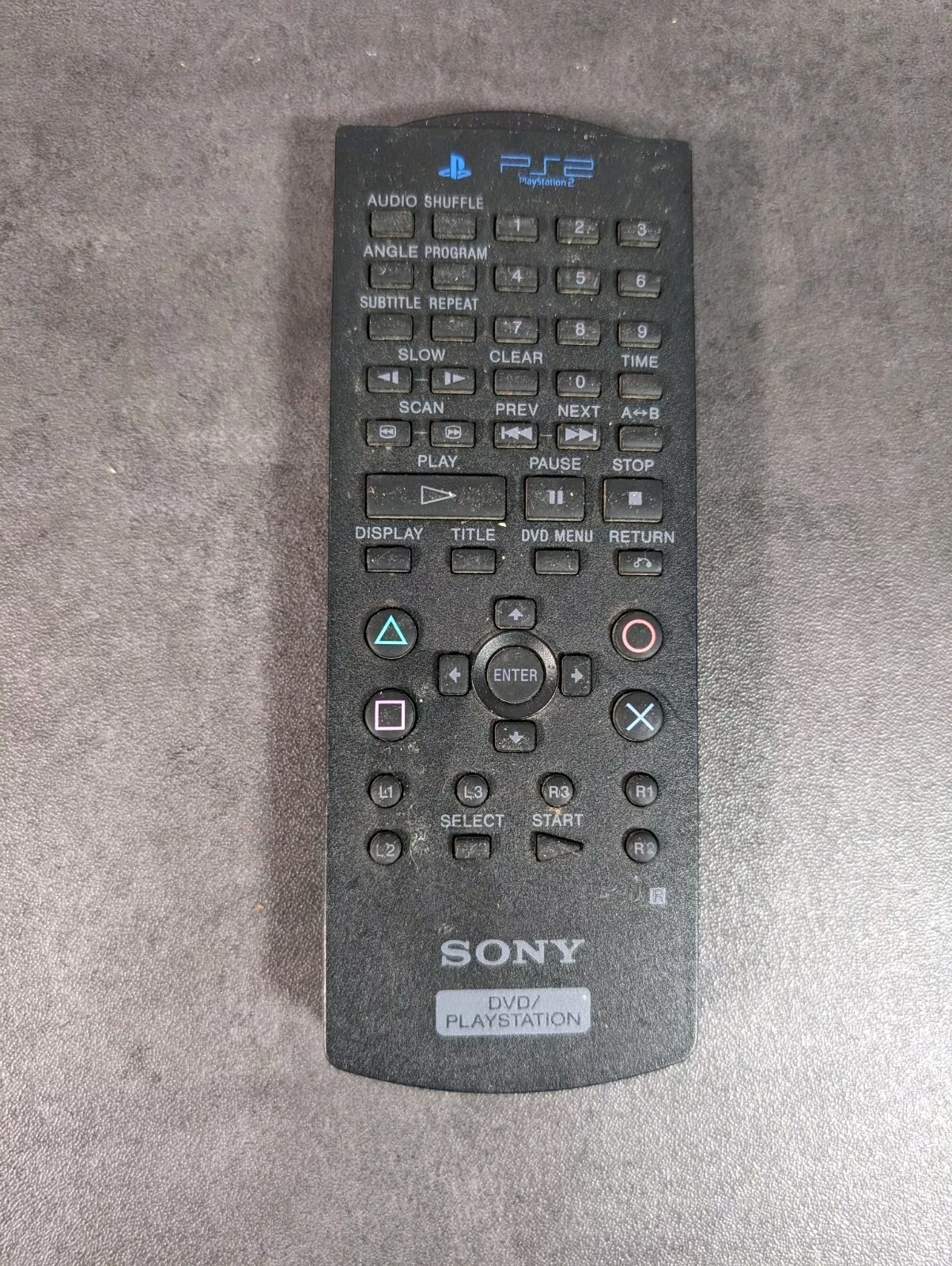 Sony Playstation 2 Infared DVD Remote Controller – SCPH-10420 No Battery Cover