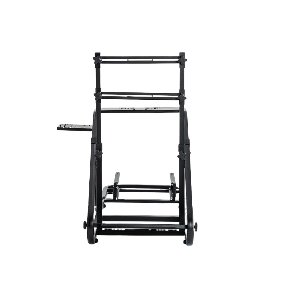 Adjustable Racing Wheel Cockpit Stable Driving Simulator Stand for Gaming