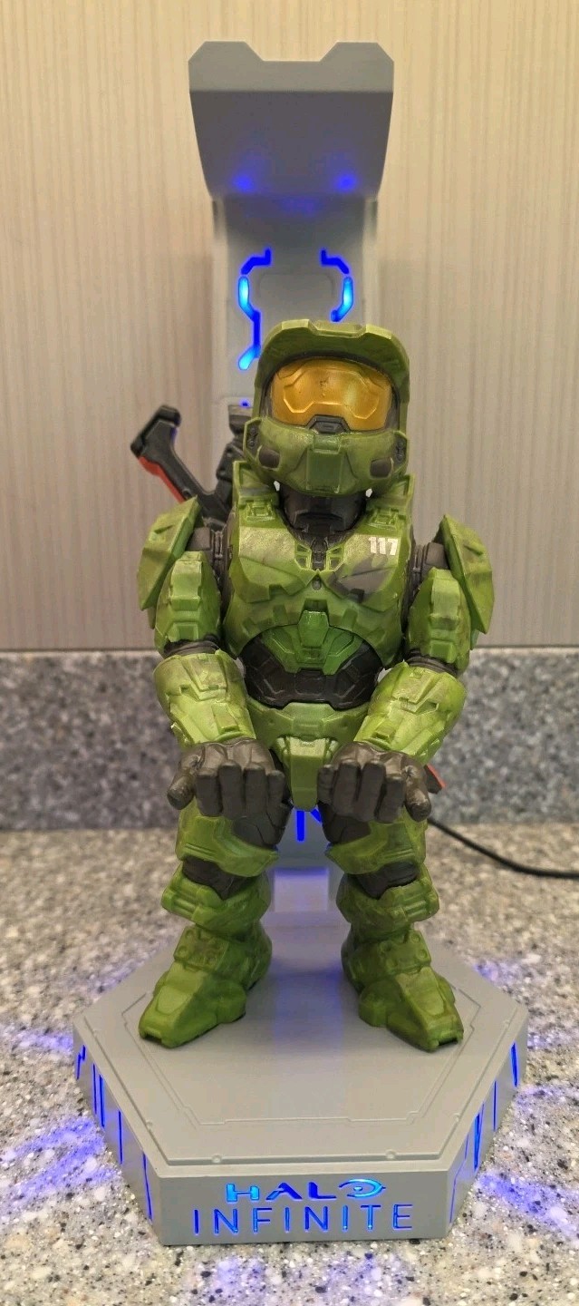 Cable Guys Halo Master Chief Deluxe Edition Game Controller Stand Mount 12″ 2022