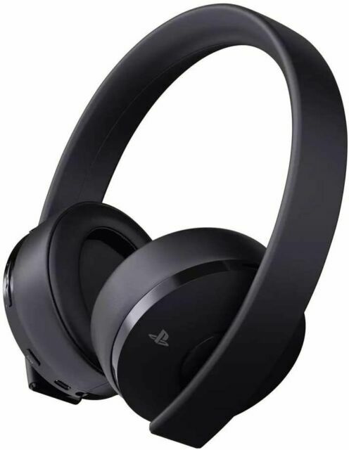 Sony Gold Wireless Headset for Sony PlayStation 4 – Black