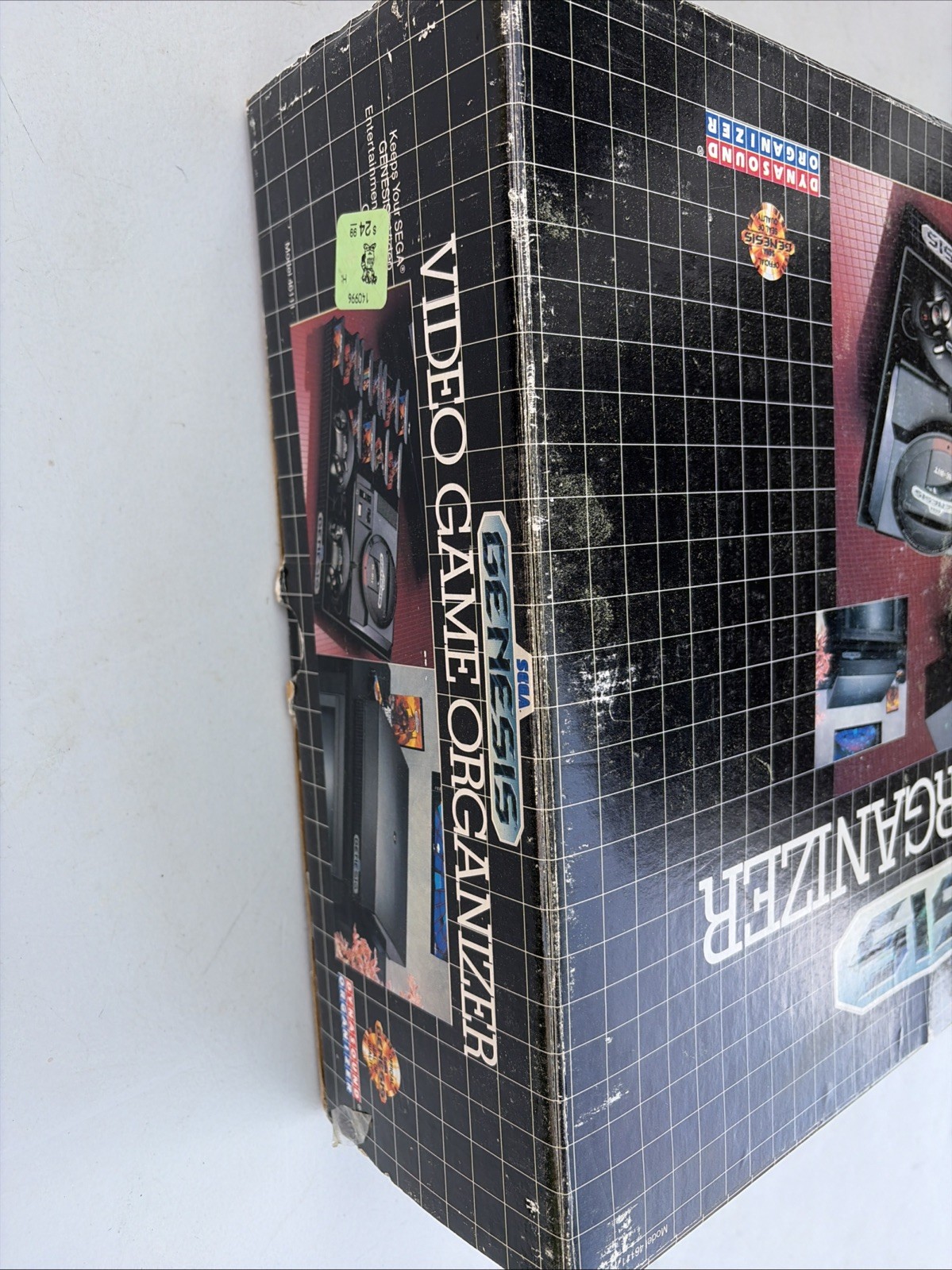 Official Sega Genesis Video Game Dynasound Organizer w/original box