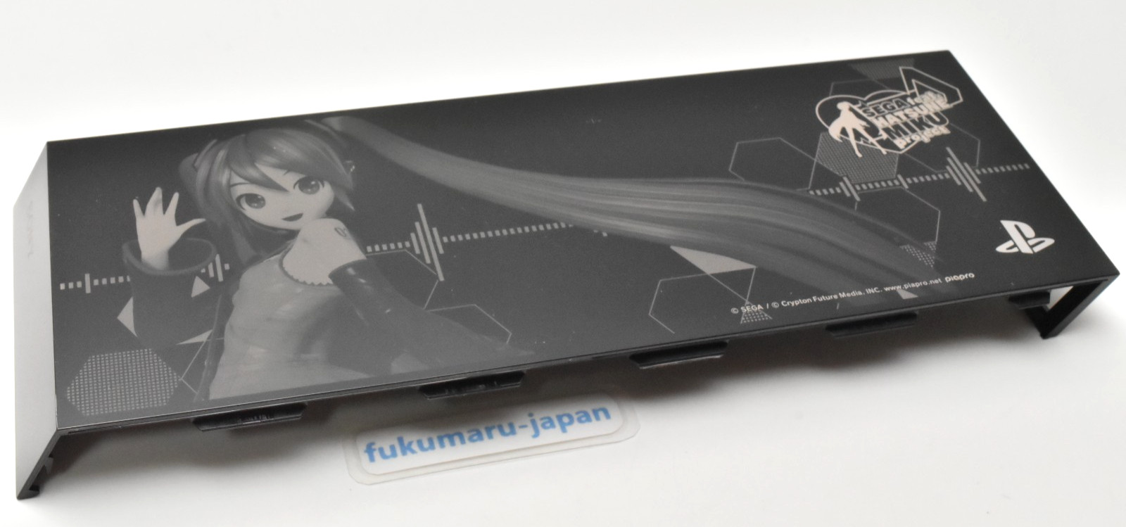 Hatsune Miku PS4 HDD BAY Cover SEGA feat. HATSUNE MIKU Project FT ver. Black