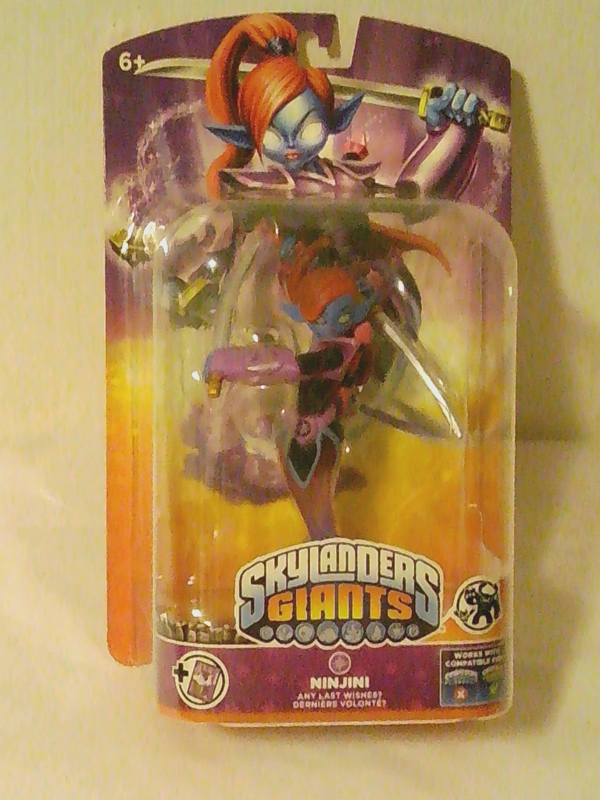 Skylander’s Giants Ninjini Character Figure Activision New Sealed