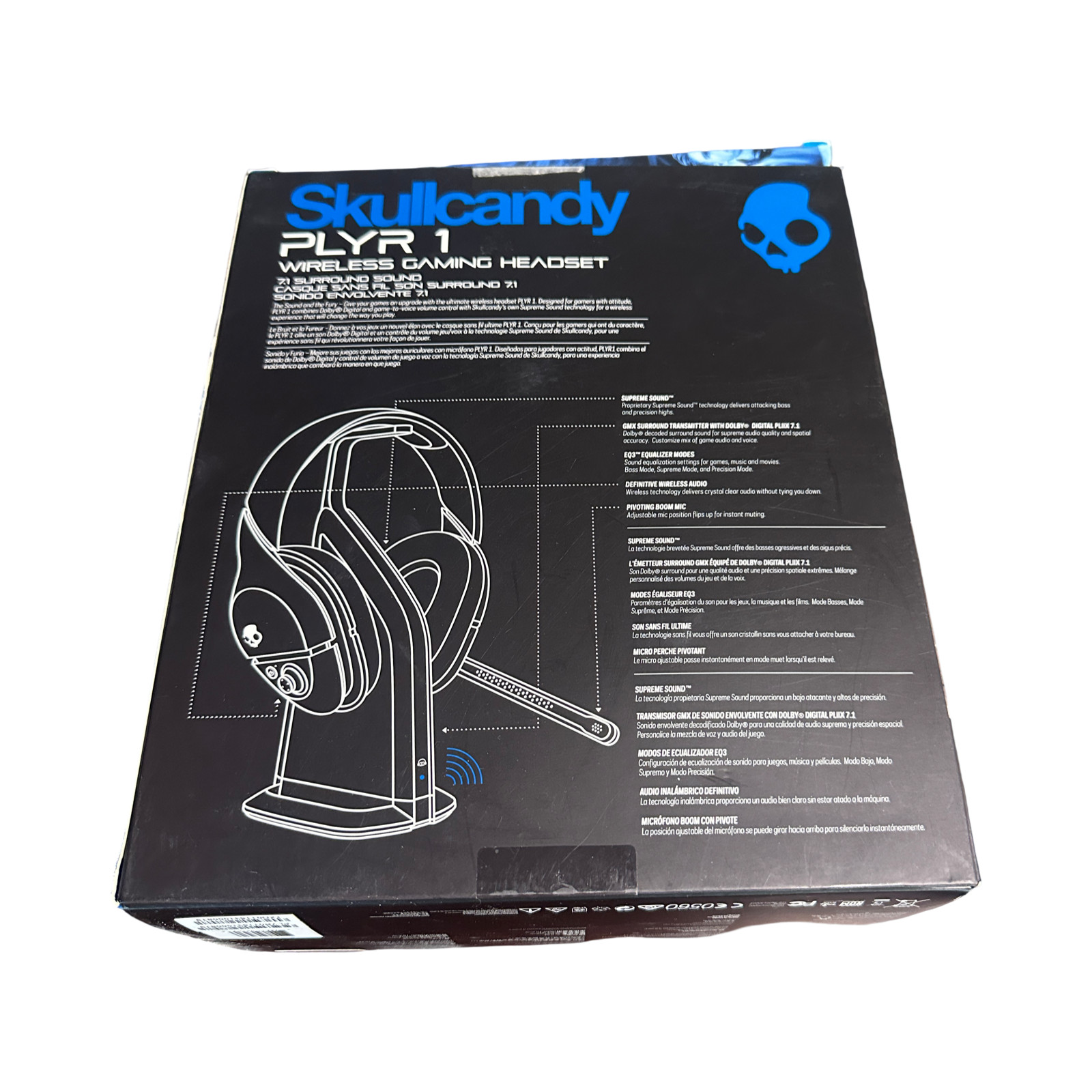 Skullcandy PLYR 1 Multi-Platform Over-Ear Wireless Gaming Headset
