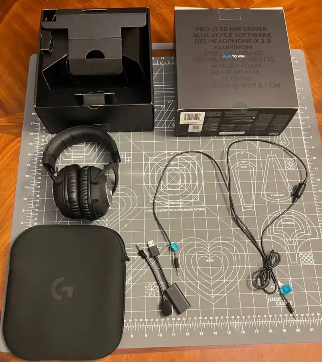 Logitech G Pro X Wired Gaming Headset (2nd Gen) with Blue Voice 981-000817