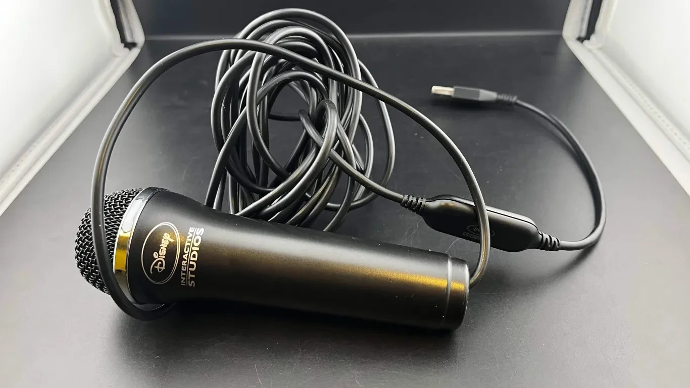 UNTESTED Disney Interactive Studios USB Microphones Logitech Wii PS3 Xbox 360