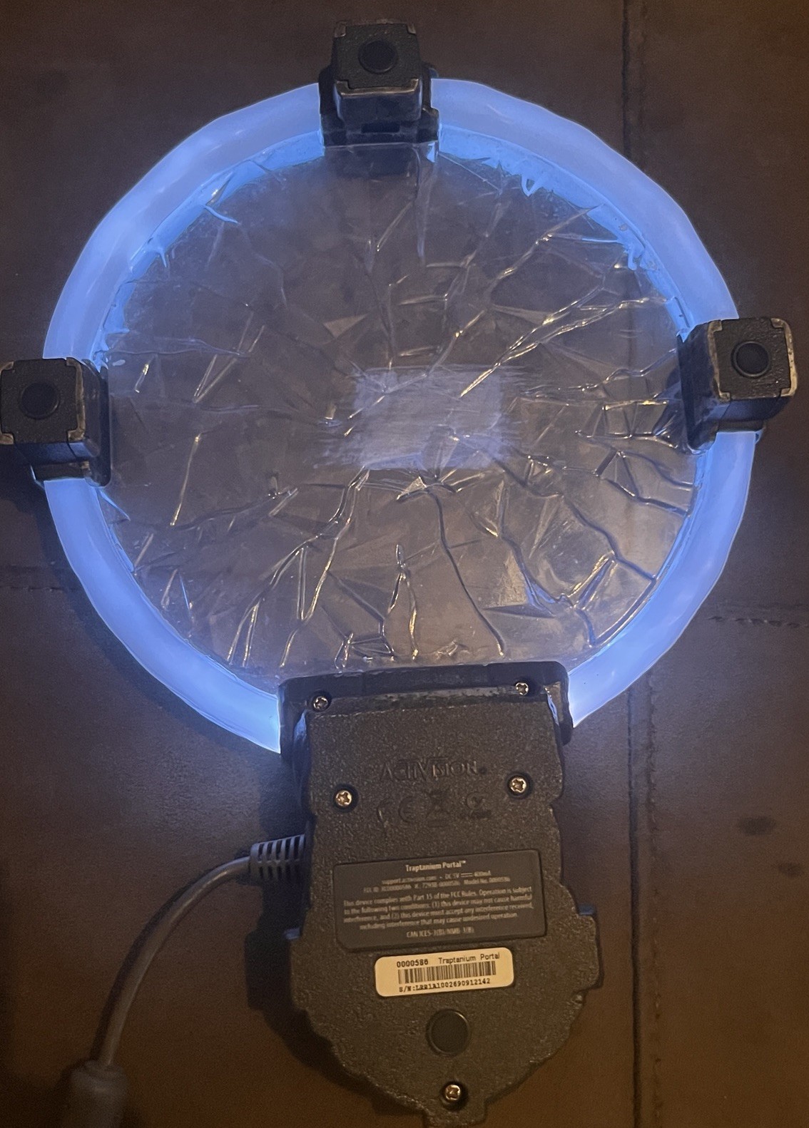Activision Skylanders Trap Team Traptanium Portal 0000586 Turns On Tested