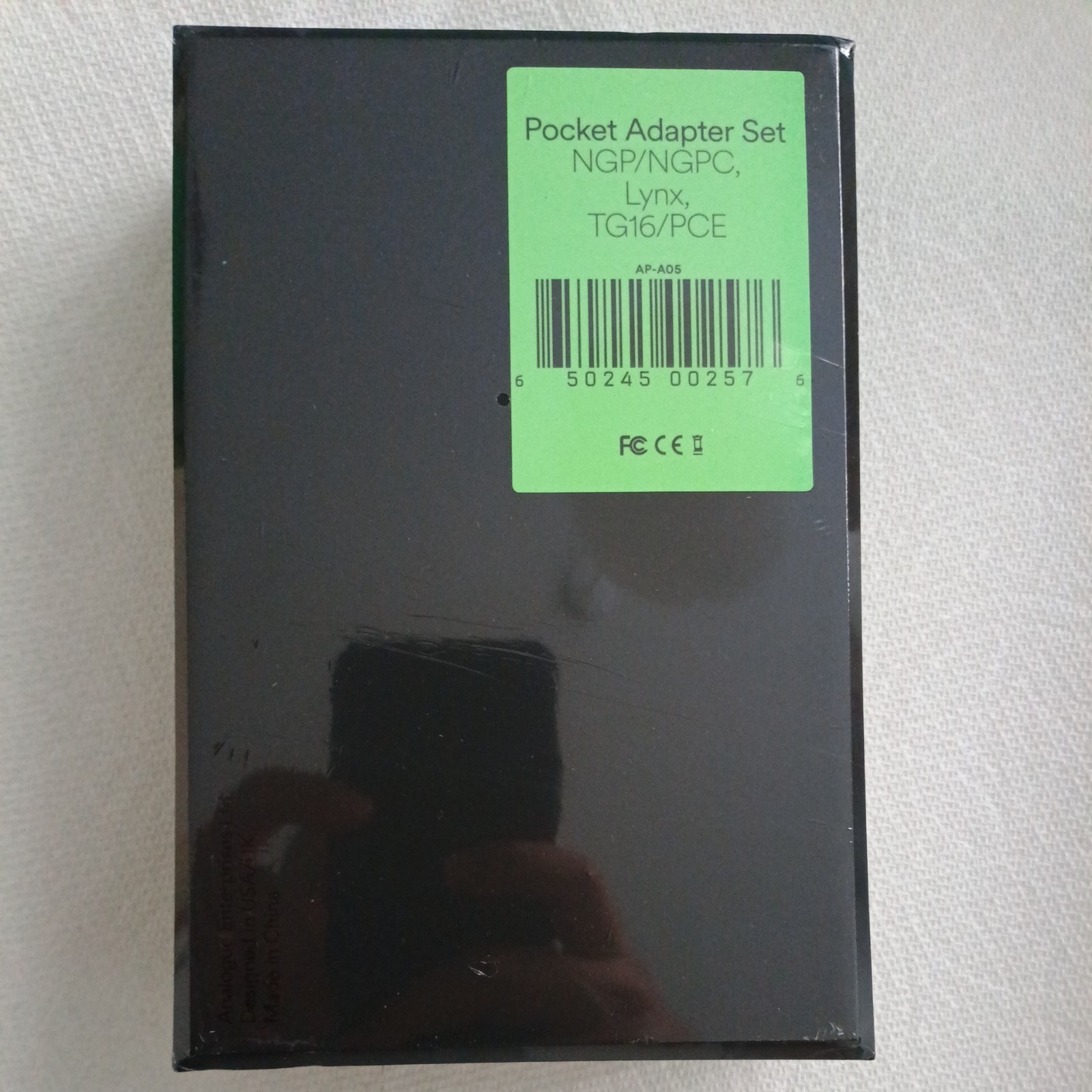 Analogue Pocket Adapter Set NGP/NGPC Lynx TG16/PCE AP-A05 BRAND NEW SEALED