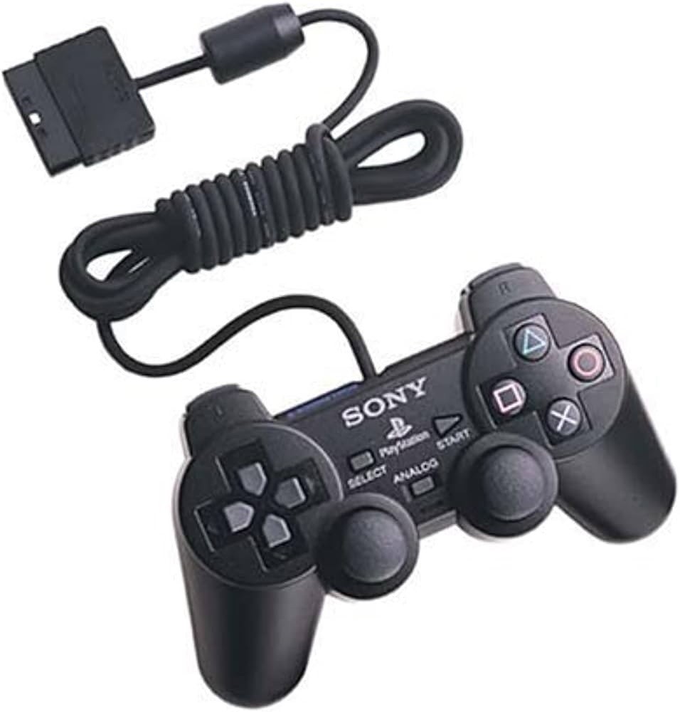 Sony PlayStation 2 Dual Shock Analog Controller – Black