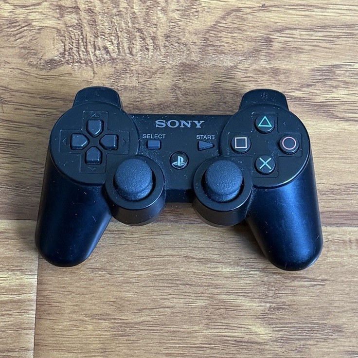 Sony Sixaxis Wireless Controller for PlayStation 3 Dual Analog Black CECHZC2U