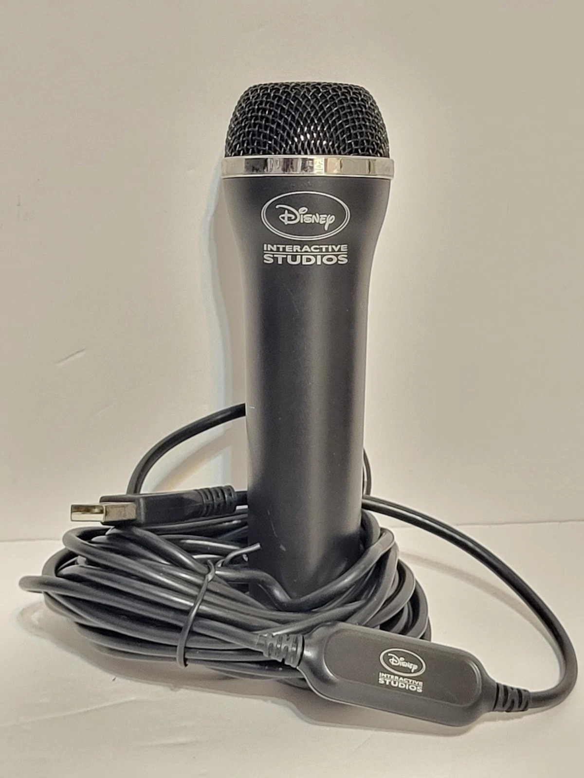 Disney Interactive Studios USB Microphone Logitech Wii Ps3 Xbox 360 Karaoke