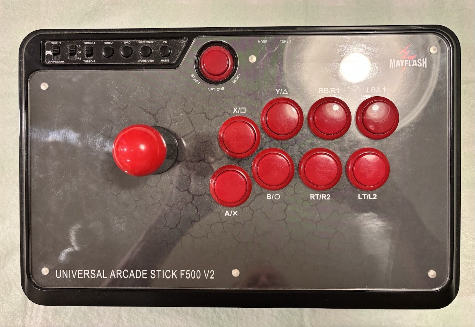 May Flash F500 V2 Universal Arcade Stick For PS4/PS3/XBOX ONE/XBOX 360/PC & More