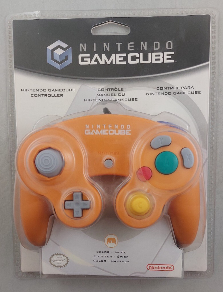 Spice Orange OEM Gamecube Controller (Nintendo Gamecube) Sealed / Brand New