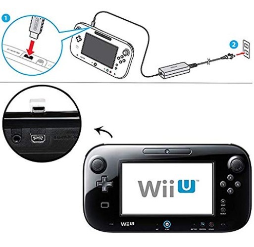 Durable USB Charger Cable for Wii U Gamepad – 100 cm Tangle-Free Replacement