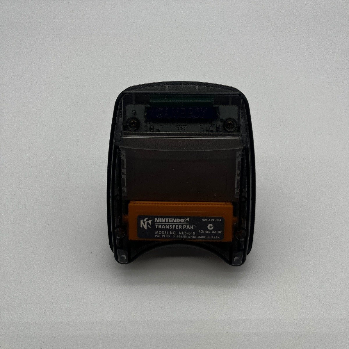 Nintendo 64 Transfer Pak NUS-019 N64 Controller Adaptor Gray OEM