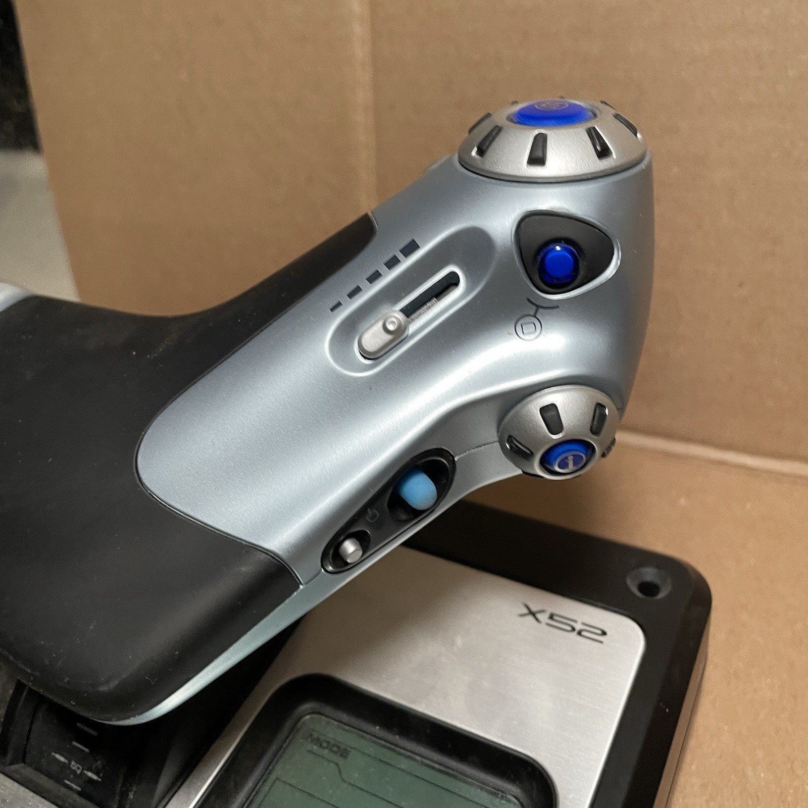 Logitech G Saitek HOTAS X52 Flight Control System Throttle and Stick – READ