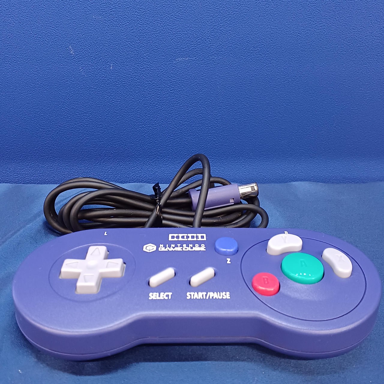 HORI Nintendo GameCube Digital Controller Violet HGC-12 Rare Japan Tested