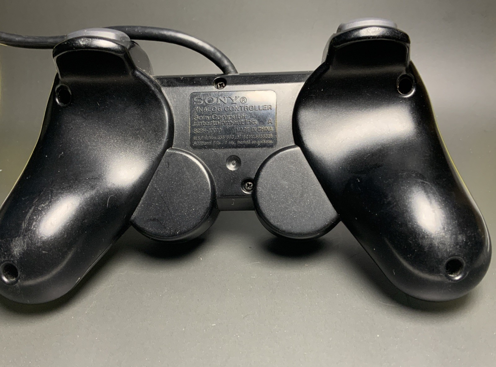 Sony PlayStation SCPH-10010 Black Wired Analog Controller