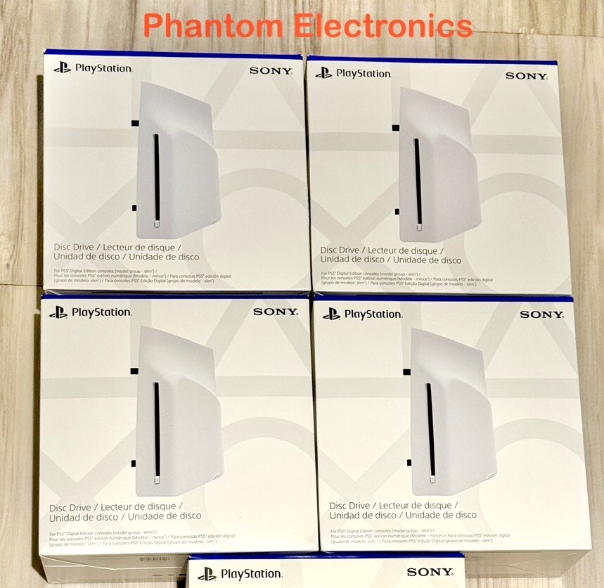 In Hand PS5 Slim / PS5 Pro Ultra HD Bluray Disc Drive PlayStation 5 Disc Drive