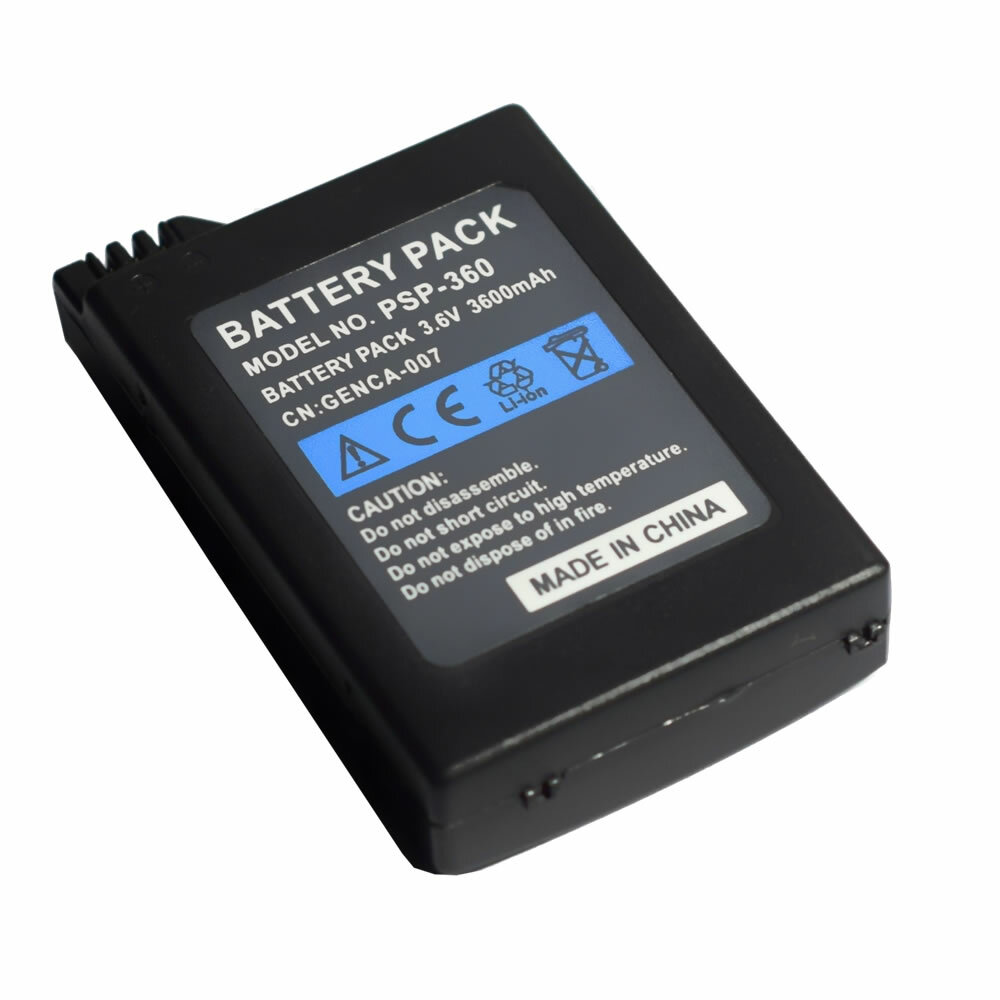New 3.6V Rechargeable Battery or wall charger for Sony PSP-110 PSP-1001 PSP 1000