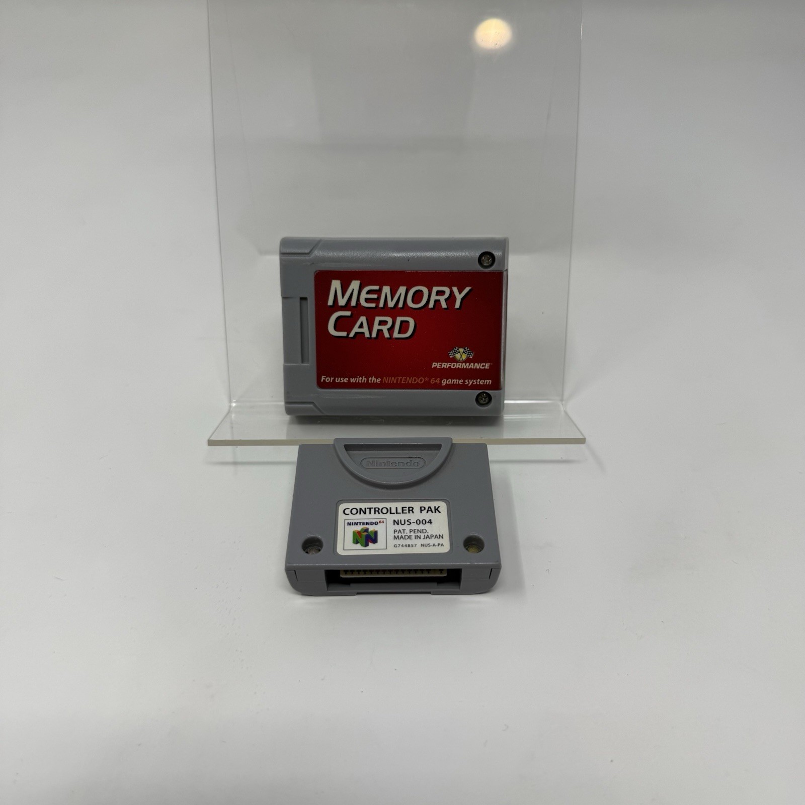 Expansion Memory Card Cartridges for Nintendo N64 Controller Pak (NUS-004)
