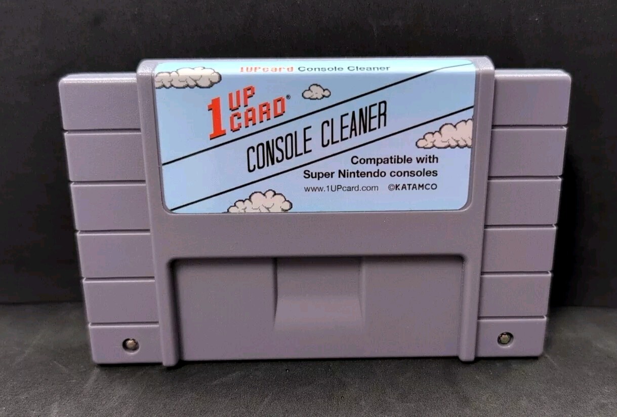 1UPcard Pack – Retro game & console cleaning kit NO CLEANING FLUID INCLUDED