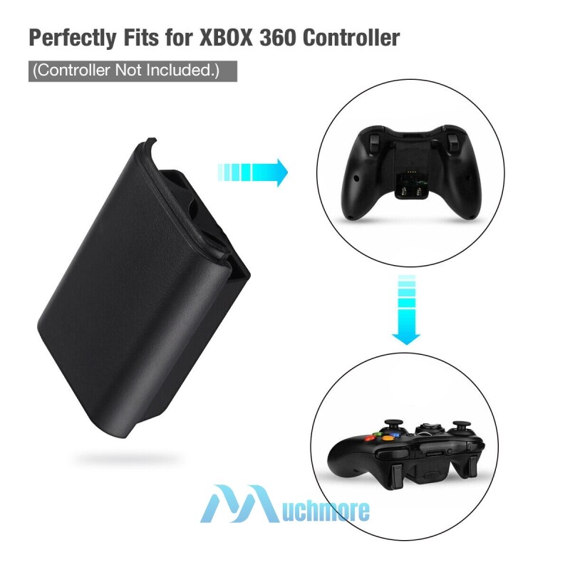 10 x AA Battery Back Cover Case Holder Shell For Xbox 360 Wireless Controller US