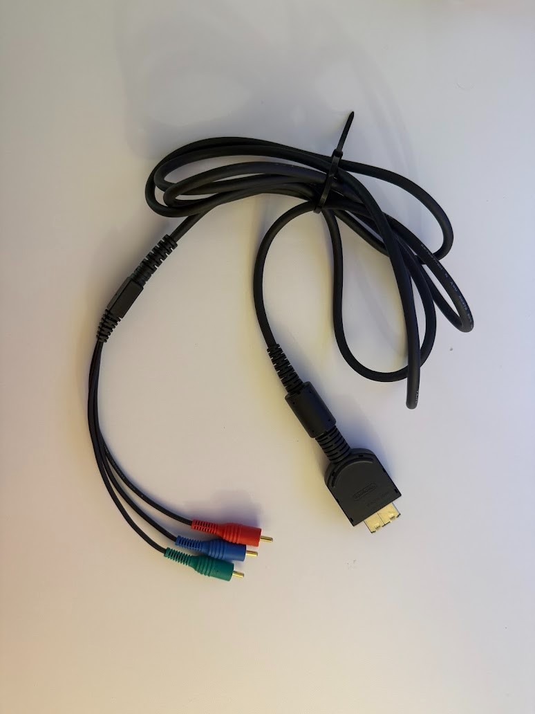 Rare Nintendo Gamecube Official Component Video Cable OEM | tested