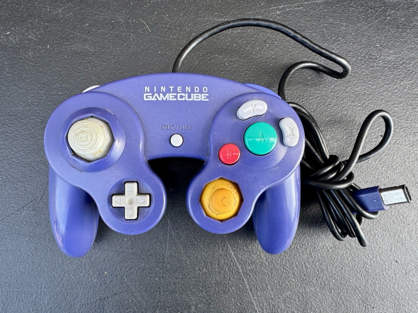 Nintendo GameCube Controller OEM Indigo Purple DOL-003 WIRED 15%OFF
